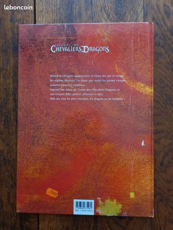 BD La geste des Chevaliers Dragons tome 1 Jaïna E.O. Cotée (image 2)