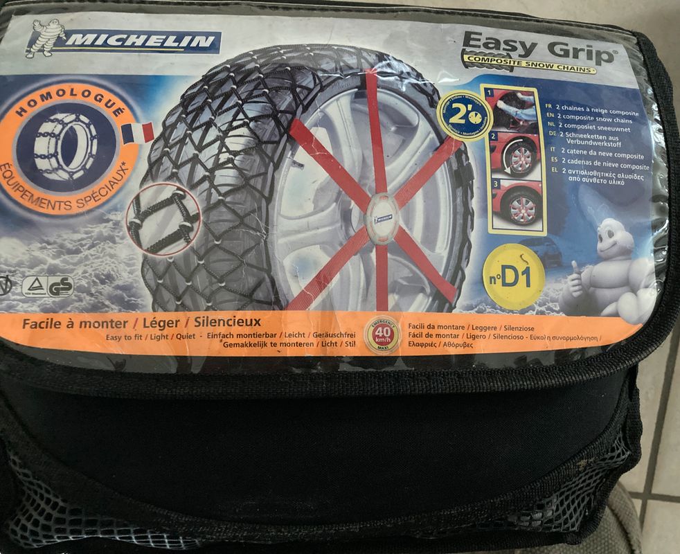 Chaînes à neige composites Easy Grip de Michelin