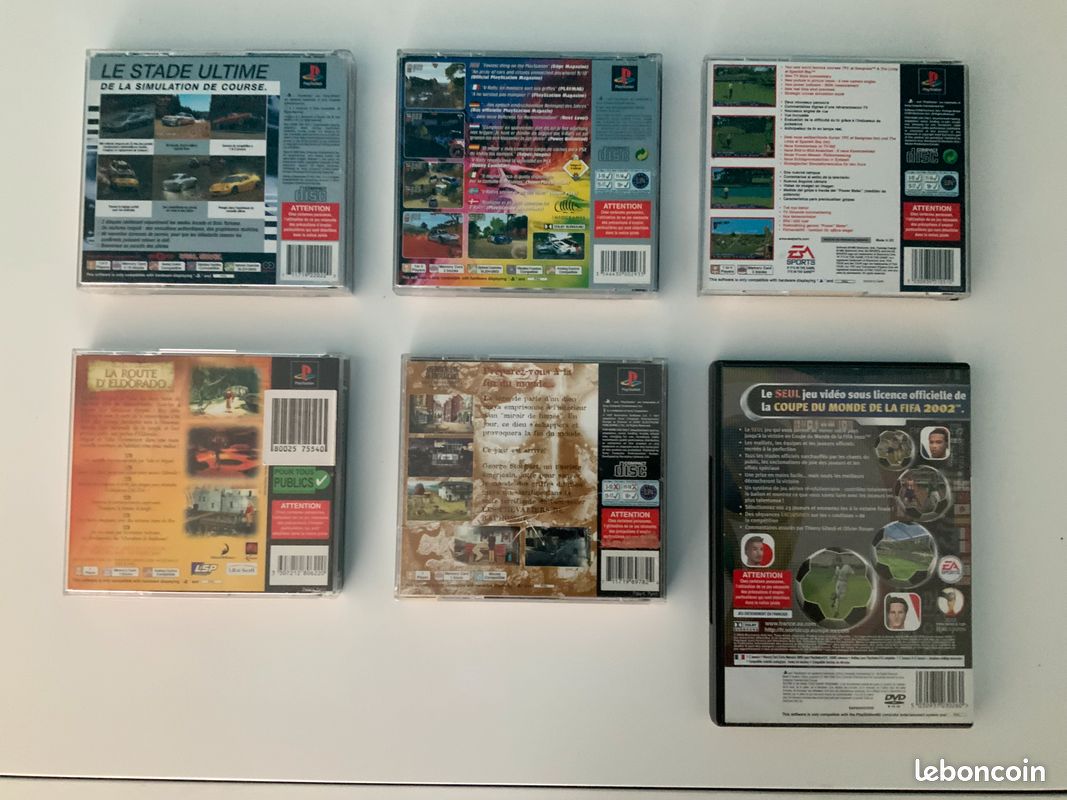 Lot 6 jeux PlayStation 2 (image 3)