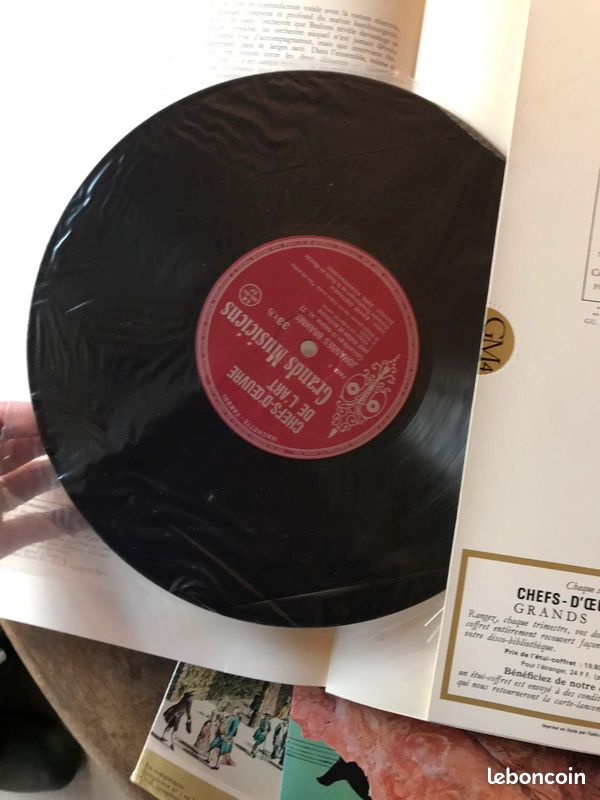 Lot 10 vinyles chefs œuvres livres (image 4)