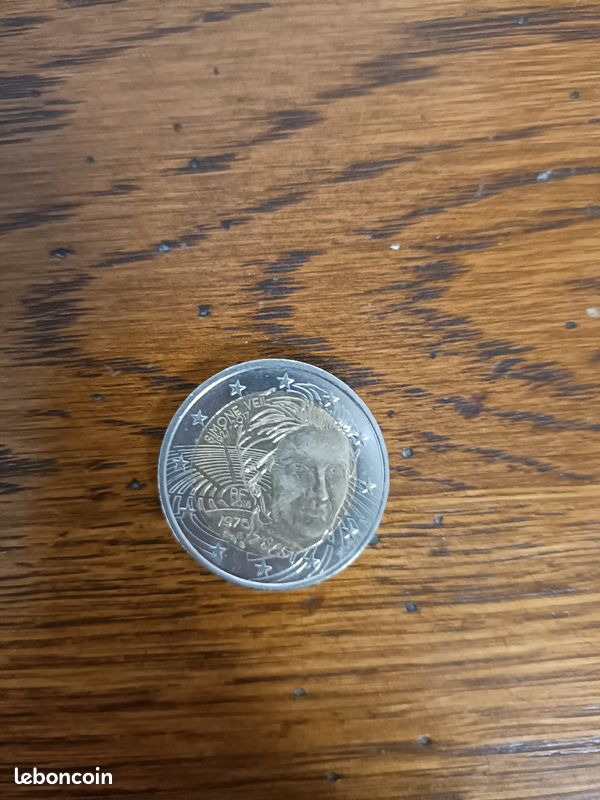 Pièce 2 euros Simone veil (image 1)