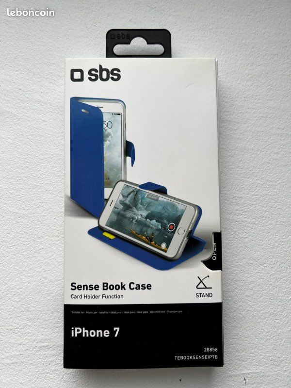 Coque IPhone 7 SDS bleu neuve (image 1)