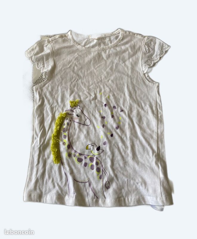 Tee shirt blanc (image 1)