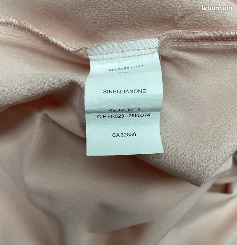 Noeud Sinequanone Sinequanone Robe Verte Robe Midi Et