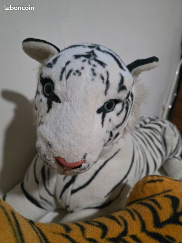 Peluche tigre 80 cm (image 3)