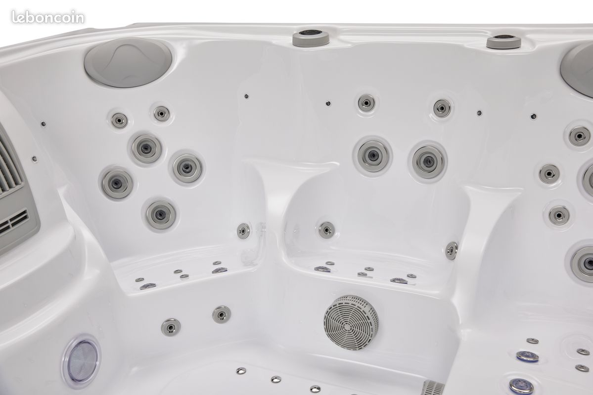 Spa 6 places à Tourcoing / 113 jets / 5 pompes JACUZZI (image 3)