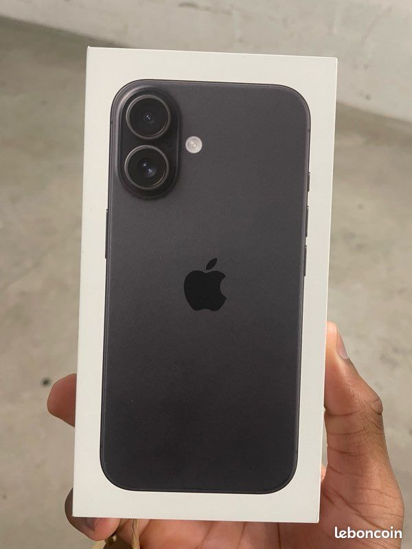 IPhone 16 Noir (image 1)