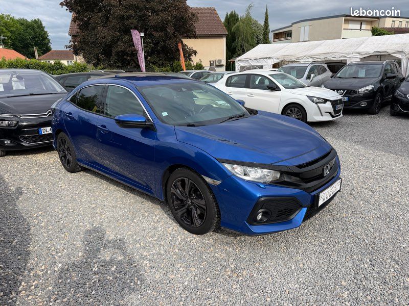 Honda CIVIC 1.0 i-VTEC 126ch CAMÉRA AR/GPS/FEUX LED/RADAR AV AR (image 3)