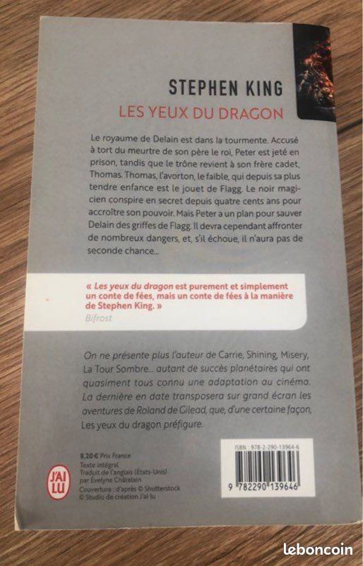 Les yeux du dragon de stephen king (image 3)