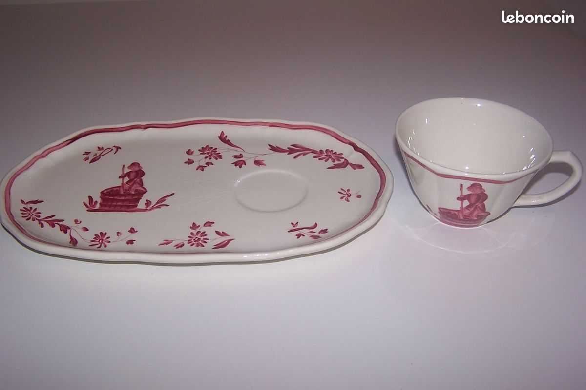 Bol et soucoupe longchamp (image 3)