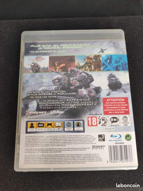 Jeu PS3 - Call of Duty Modern Warfare 2 (image 4)
