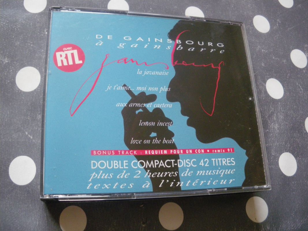 Double CD de Serge Gainsbourg - de gainsbourg à gainsbarre (image 1)