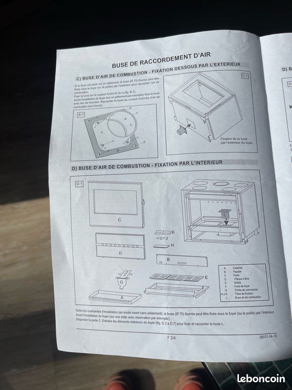 Insert de foyer cheminée supra (image 9)