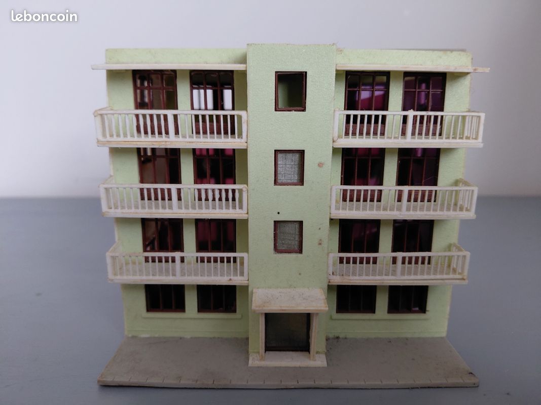 Maquette immeuble jouef ho (image 15)
