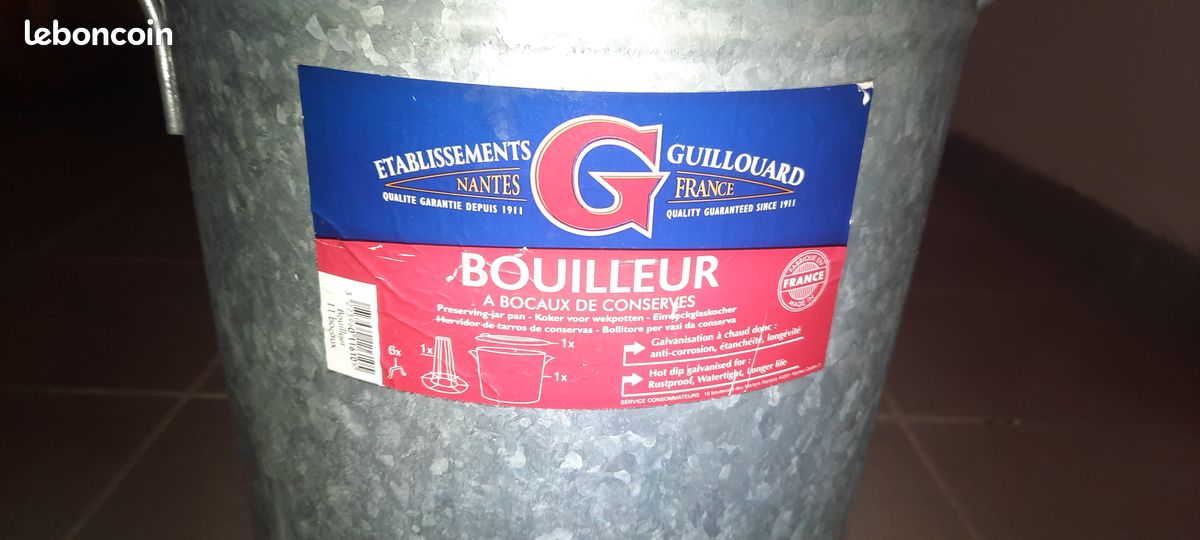 Sterilisateur Bouilleur 11 bocaux alu (image 2)