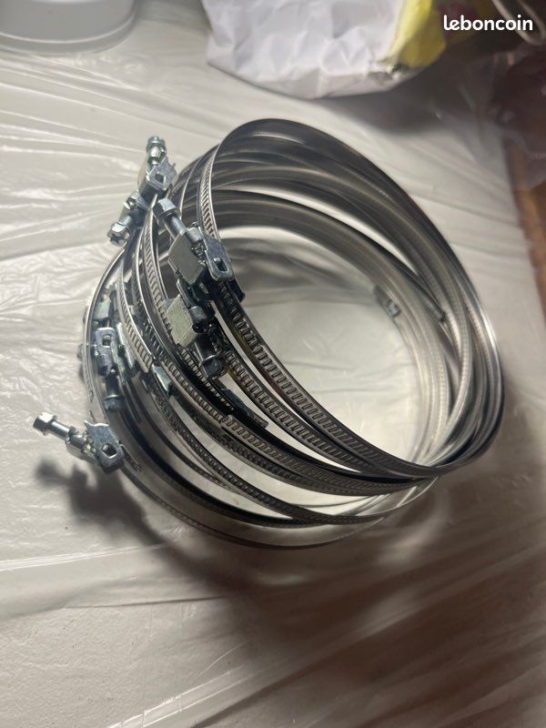 Lot De 10 Colliers De Serrage (rondelles Frein) 34-37 Mm - Neuf