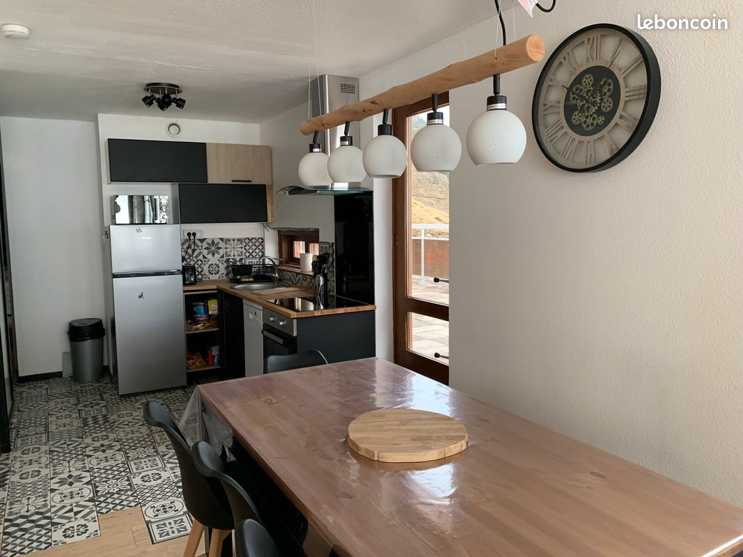 Appartement + Parking couvert La Mongie 3 chambres avec Terrasse et vue imprenable sur les pistes (image 4)