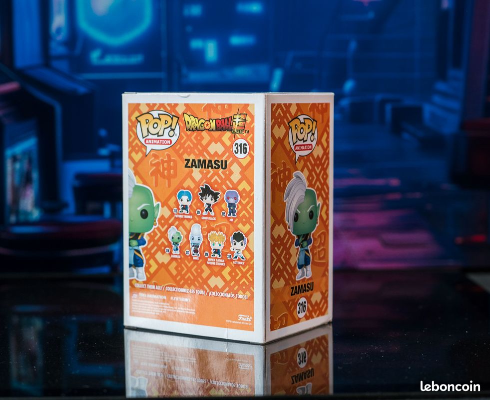 Funko Pop Dragon Ball Super 316 Zamasu - Édition Spéciale Fluorescente - Neuf Sous Blister