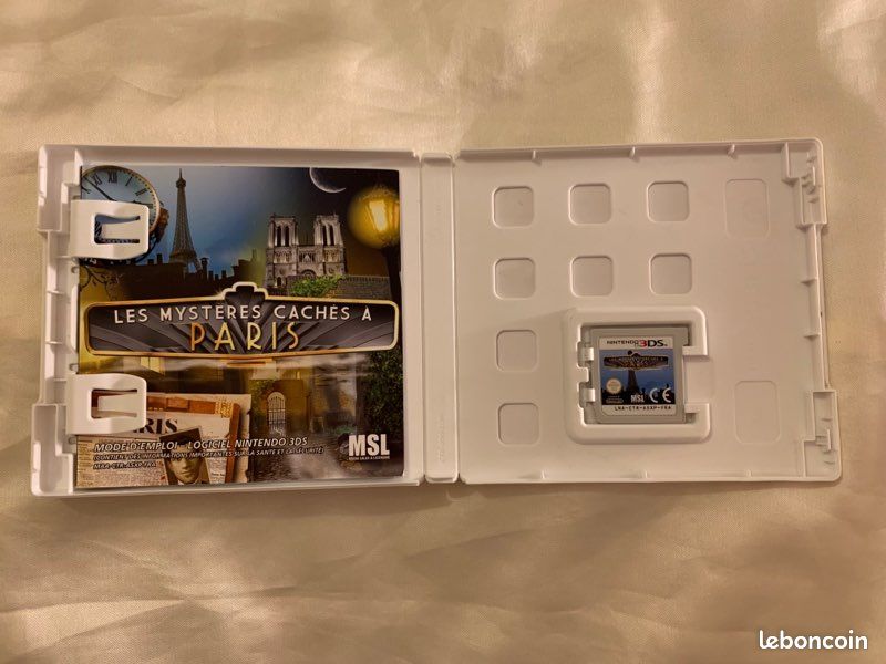 Lot de deux jeux 3DS « TomoDachi Life » et « Les mystères cachés à paris » (image 6)