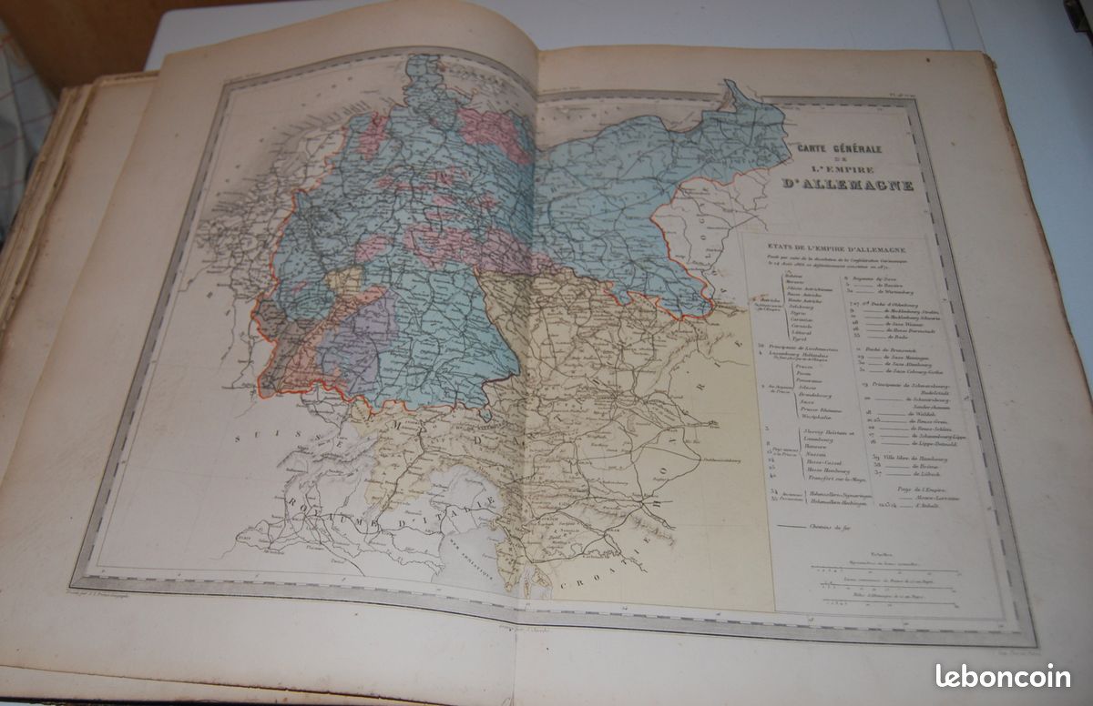 Atlas géographique Malte-Brun Edition 1845 (image 9)