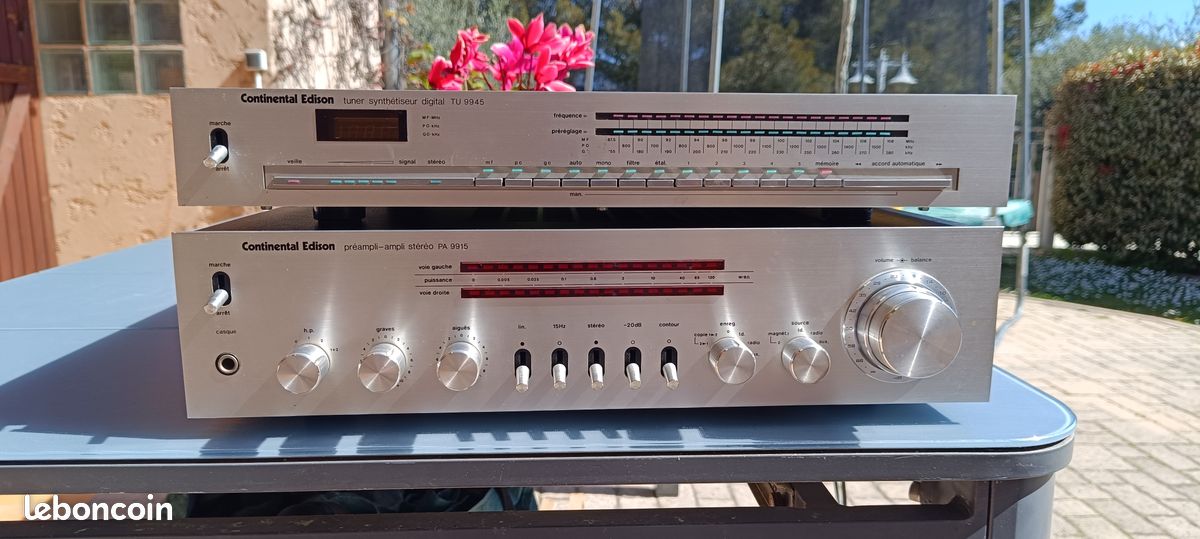 Ampli et tuner continental edison (image 1)