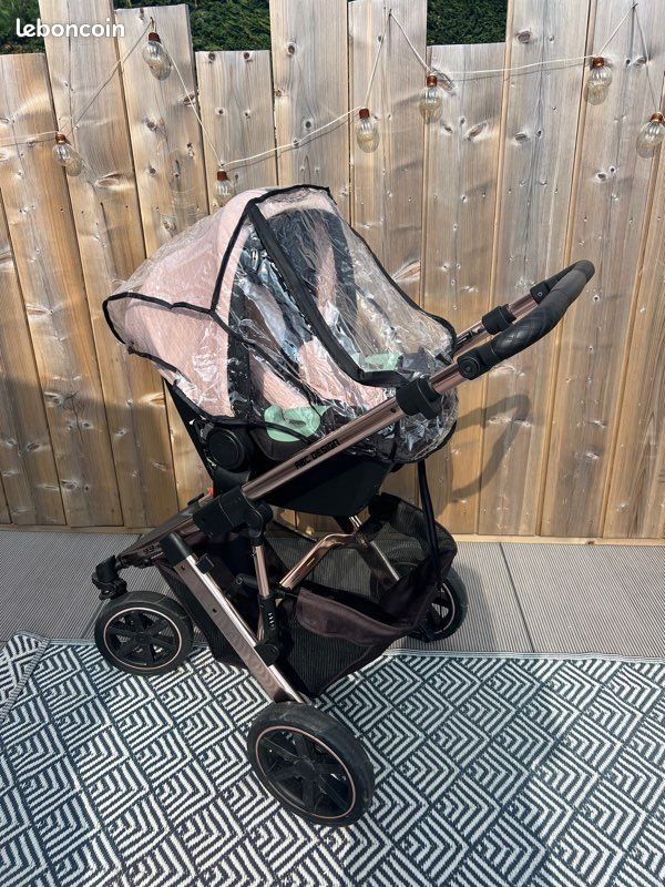 Poussette ABC Design trio Salsa 4 air rose gold (image 6)