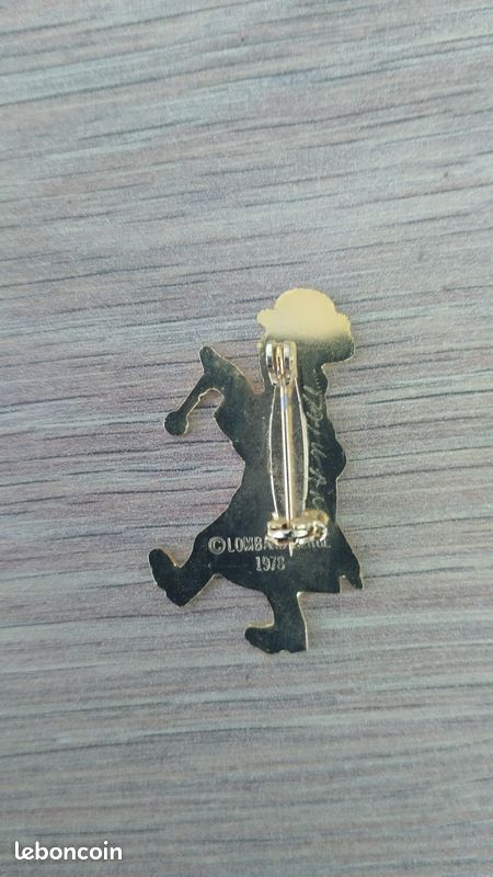 Épingle De Cravate Lombard Hergé 1978 - Bon état