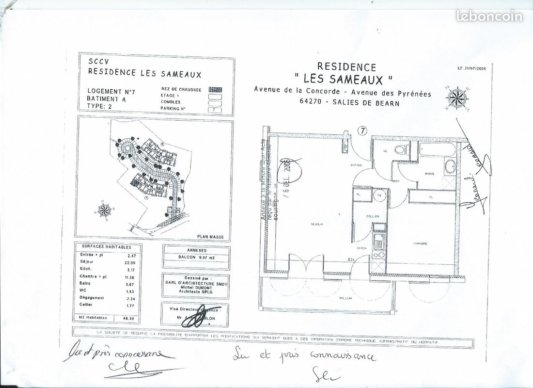 Salies de Béarn T2 Plain Pied - Salies-de-Béarn 64270 (image principale 0)