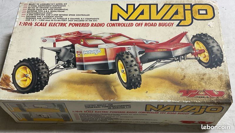 Buggy TAG Navajo - Échelle 1:10 - Voiture Radiocommandée Vintage Allemande (Neuf)