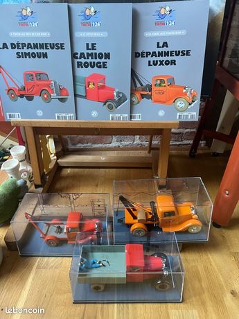 Collection Hachette – Voiture Tintin 1/24 Avec Fascicule – Le Camion Rouge N°49