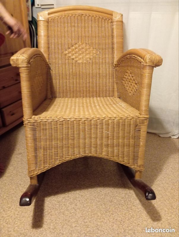 Rocking-chair chaise a bascule (image 4)