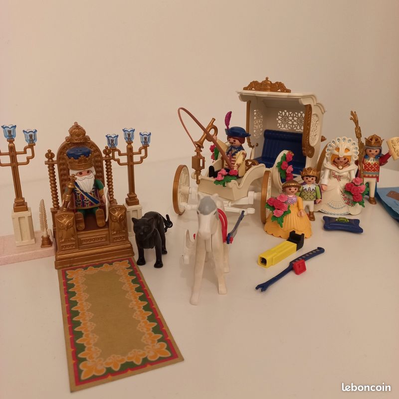 PLAYMOBIL 4258 ENFANT prince de la calèche carrosse des mariés EUR 3,50 - FR
