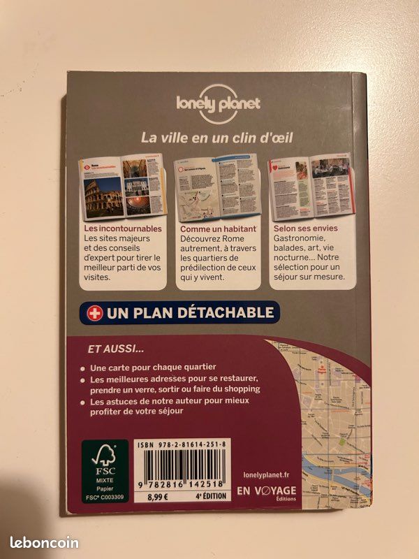Guide touristique Rome lonely planet (image 3)