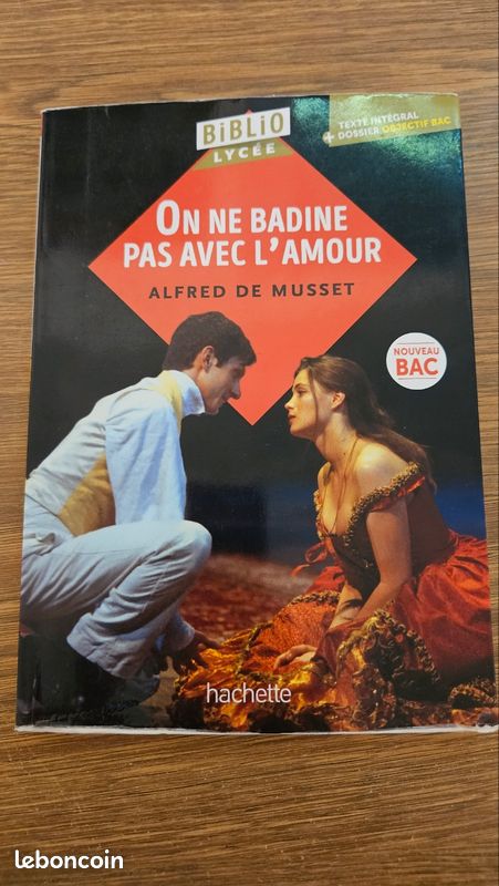 On ne badine pas avec l'amour – Alfred de Musset – Format poche (Biblio Lycée) – Bon état (image 2)