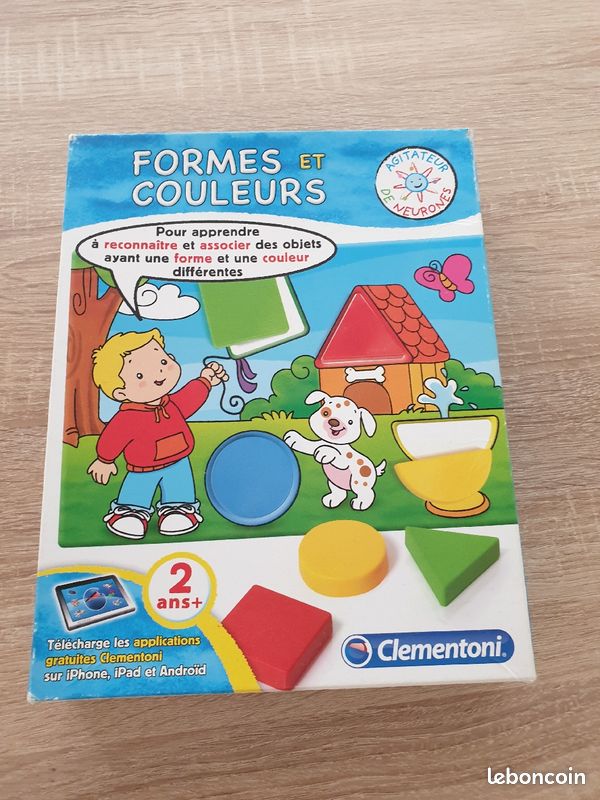 Jeu éducatif formes et couleurs Clementoni (image 1)