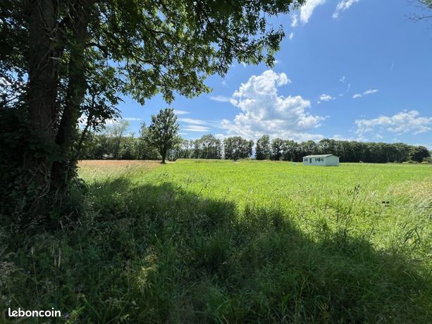 Terrain constructible avec permis accordé