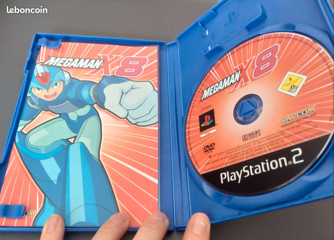 Lot Megaman X7 & X8 & X Command Mission - PS2 pal FR (image 7)