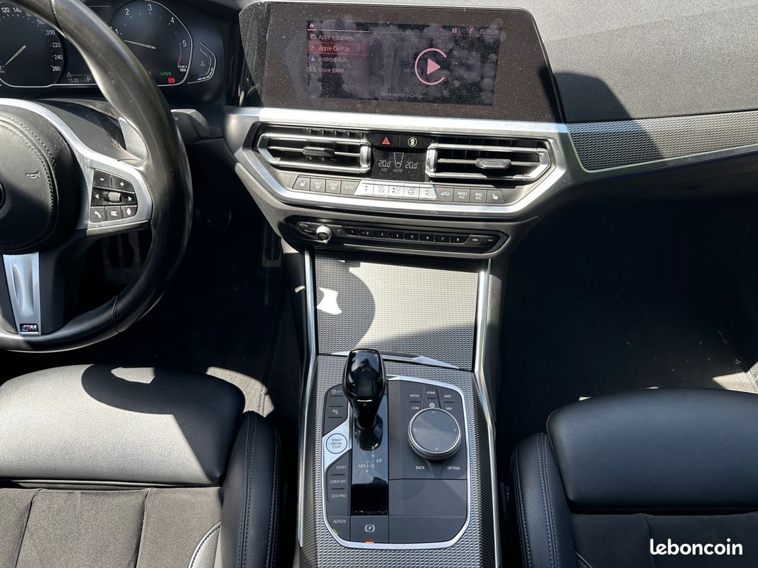 BMW SERIE 3 G20 M340d xDrive 340 ch BVA8 Garantie 12 mois (image 12)
