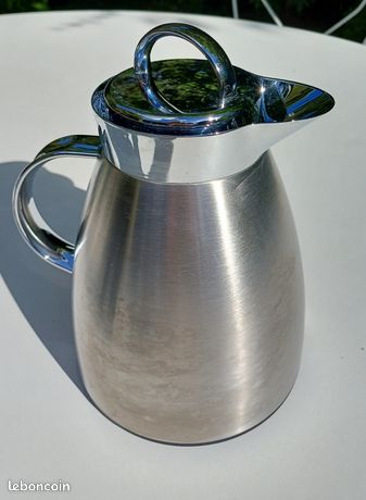 Alfi STUDIO TT Pichet Isotherme 1.5L Inox Mat - Chaud 12h / Froid 24h - Grande Ouverture - Lave-Vaisselle