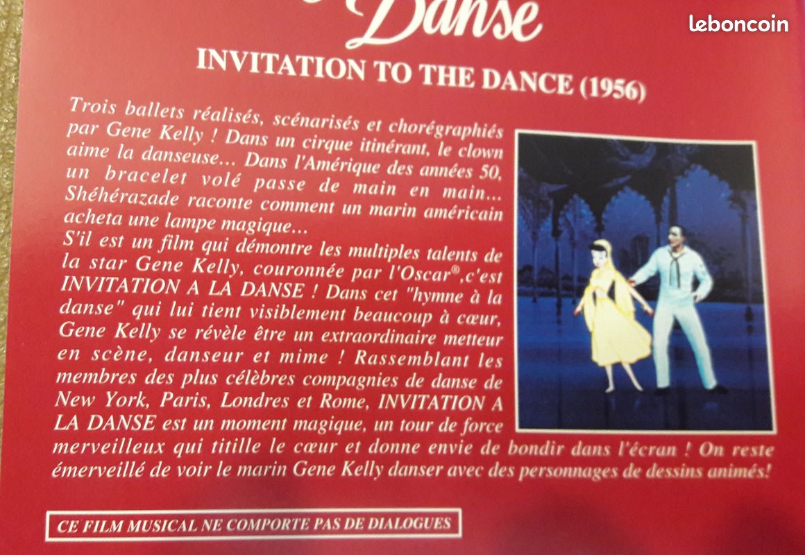 K7 video. Film de Gene Kelly (image 2)