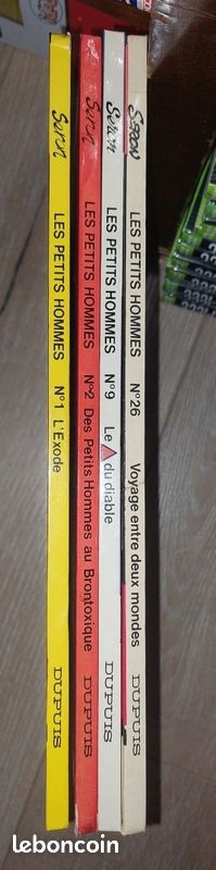 Bd les petits hommes plusieurs tomes disponibles dont EO edition originale par seron (image 1)