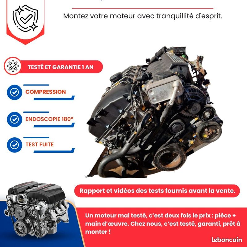 Moteur bmw 325i 330i e90 / 525i 530i e60 / 630i e63 3.0 218cv 258cv 272cv n53b30a (image 2)