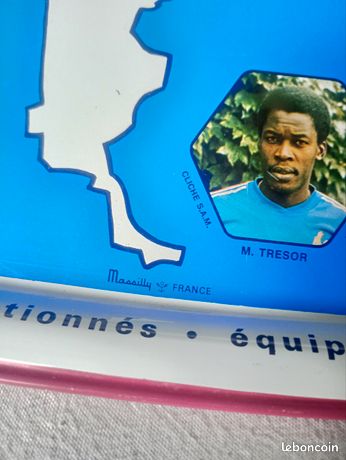 Assiette Collection Football FRANCE 1978 Mondial Argentine - FFF - Fabrication France