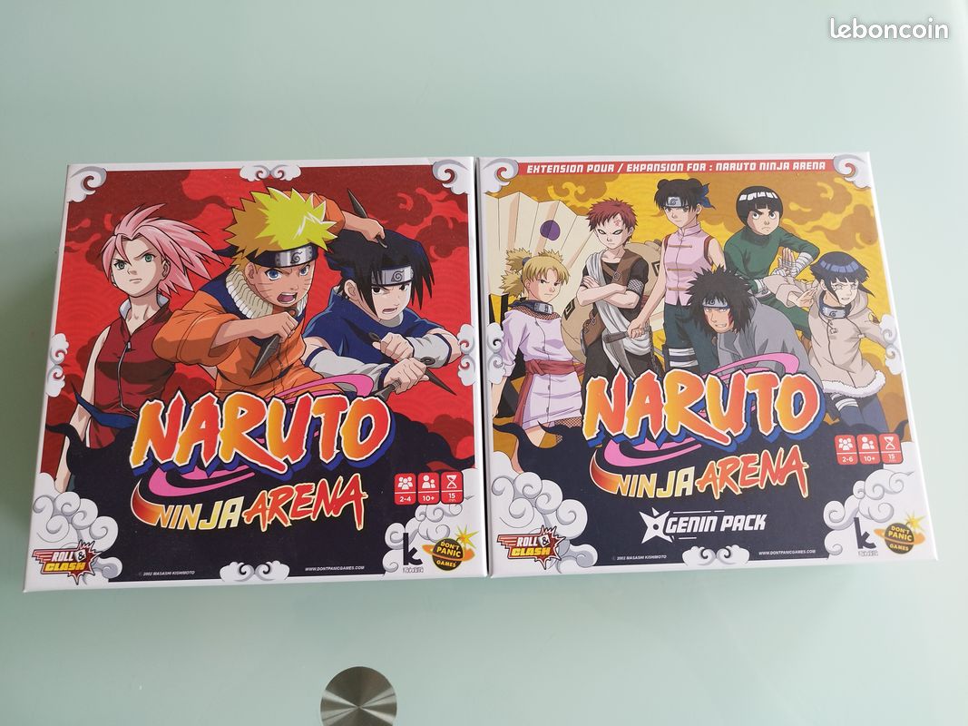 Jeu Naruto Arena + Extension Genin Pack - Jeux & Jouets