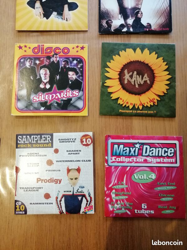 Lot de Cd 2 titres rock KLF, FATBOY SLIM, NEW RADICALS, DJ SHADOW, SILMARILS (image 4)