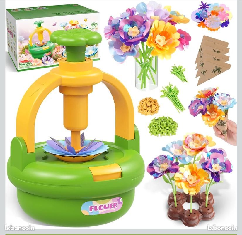 SpriteGru Kit D'Artisanat Fleurs Pour Enfants - Créez Votre Bouquet Avec Vase En Verre - Activité Bricolage 4-9 Ans Atelier Creatif Enfant 4 Ans SpriteGru Kit D'Artisanat Fleurs Pour Enfants - Créez Votre Bouquet Avec Vase En Verre - Activité Bricolage 4-9 Ans Atelier Creatif Enfant 4 Ans