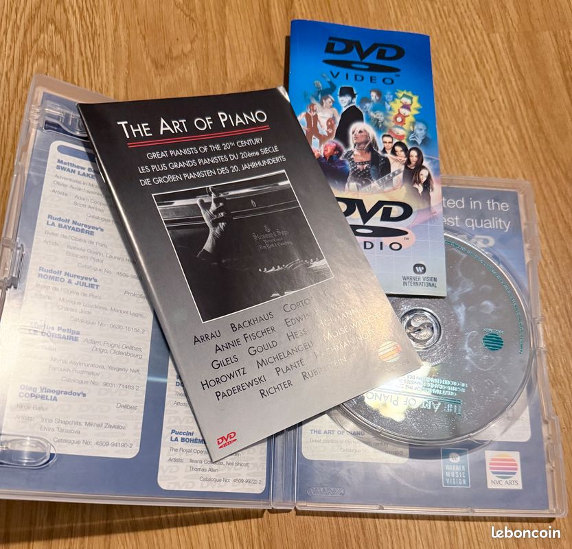 Lot de 5 DVD de piano classique (image 3)