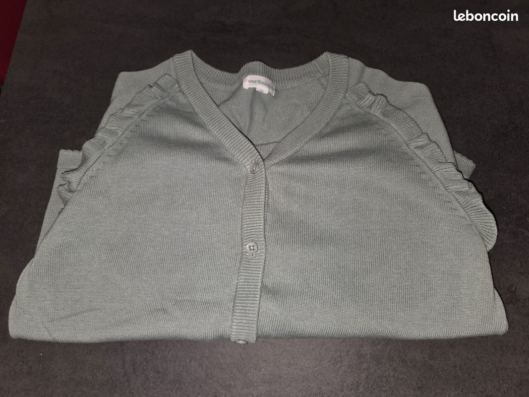 Lot De 6 Vêtements Fille - Pull, Gilet, Jean, Chemisier - Marques DPAM, Okaidi, Vertbaudet