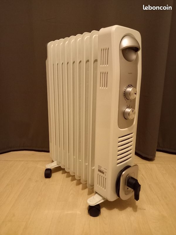 Radiateur électrique à bain d'huile roulant (image 1)