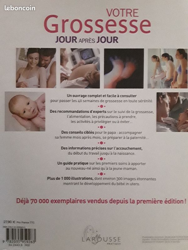 LAROUSSE " Votre Grossesse jour après jour " ▪ Dr M. BLOTT (image 4)